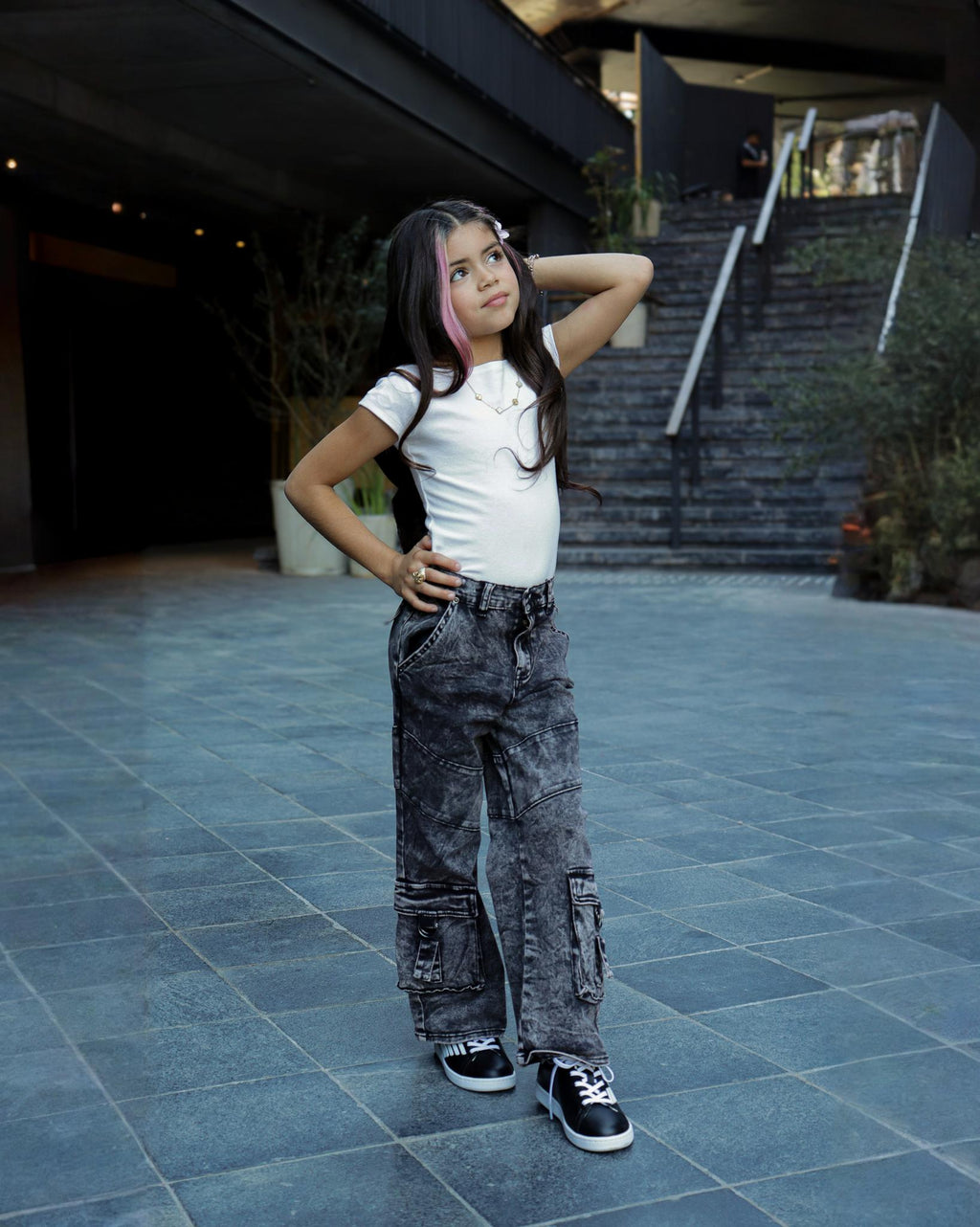 Jeans Fashion Nova kids gris
