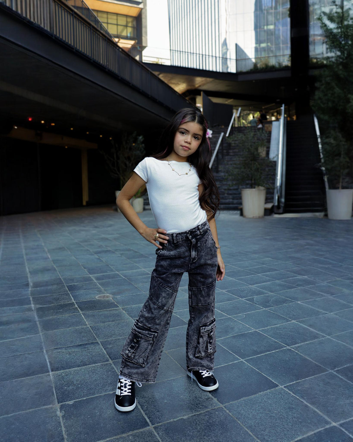 Jeans Fashion Nova kids gris