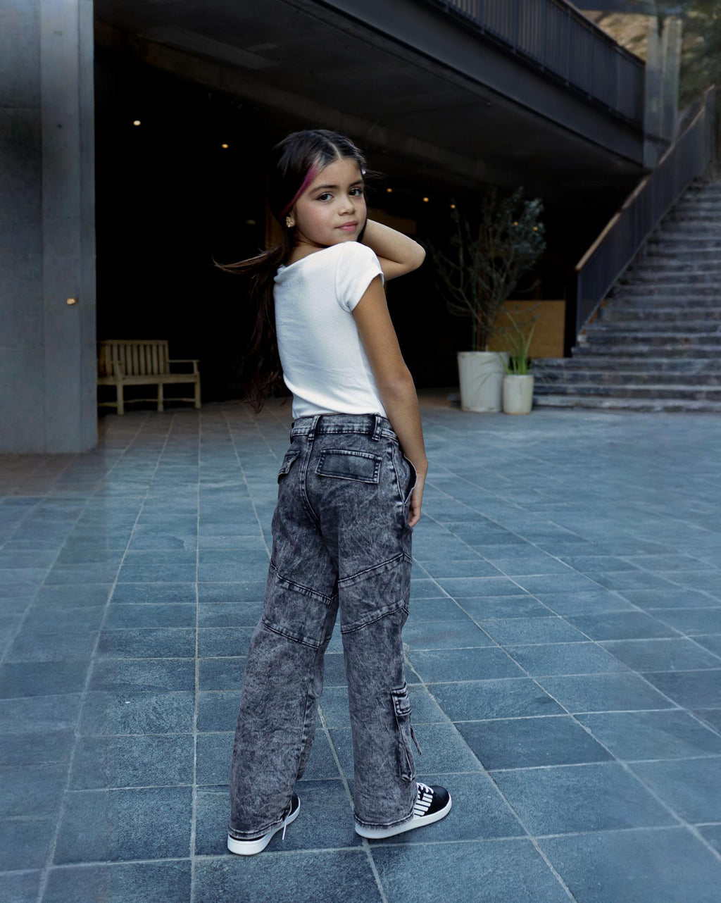 Jeans Fashion Nova kids gris