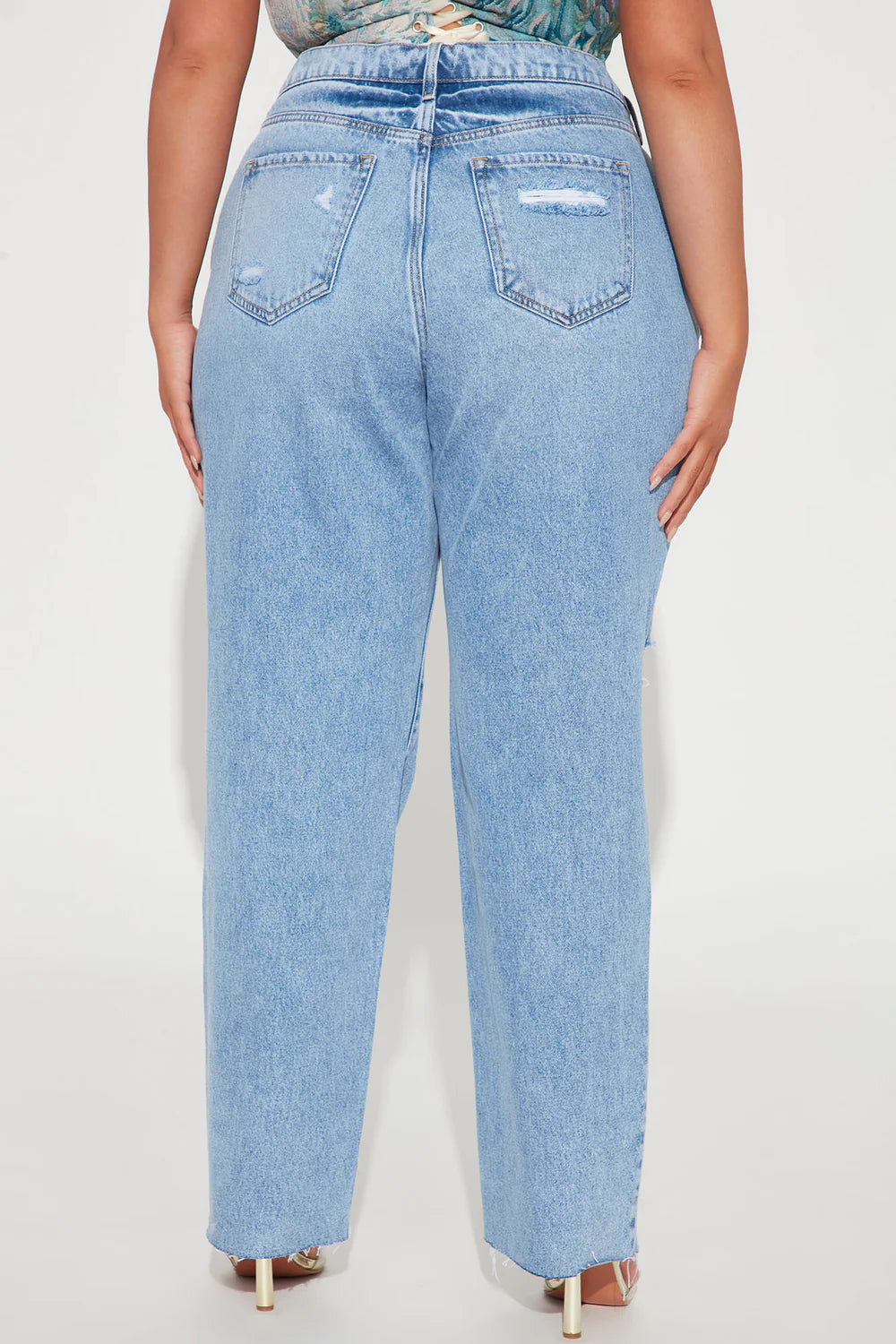 Jeans Fashion Nova celeste Mom