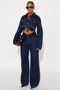 Conjunto fashion nova azul