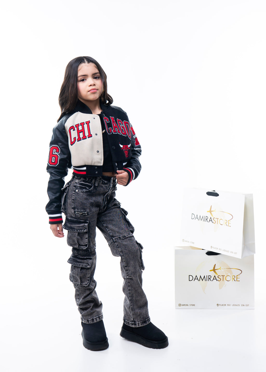 Jeans fashion nova kids gris