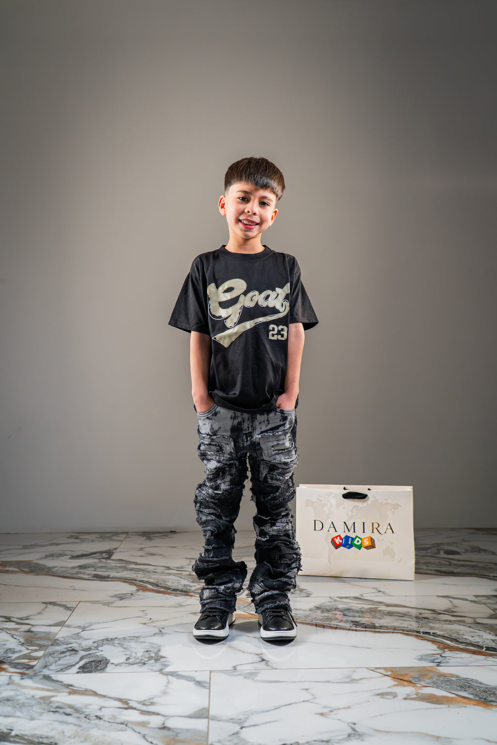Jeans Fashion Nova Kids Negro