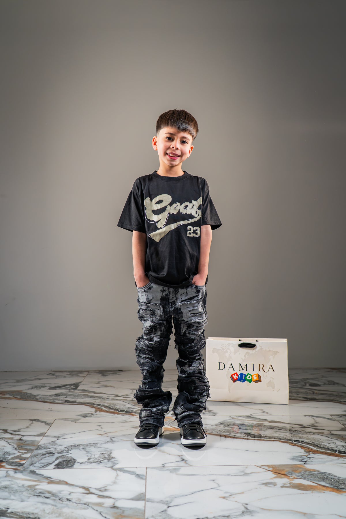 Jeans Fashion Nova Kids Negro