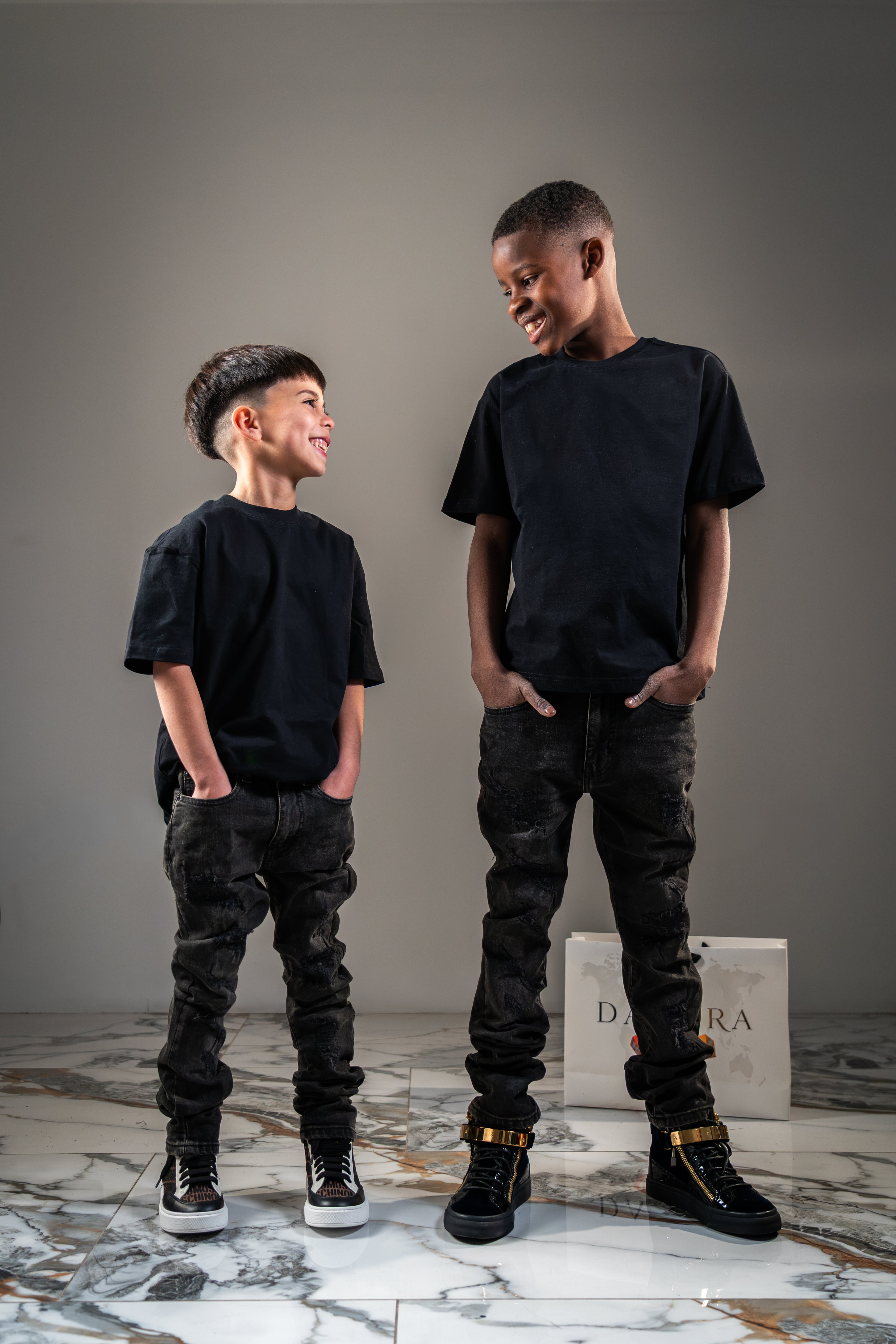 Jeans Fashion Nova Kids negro
