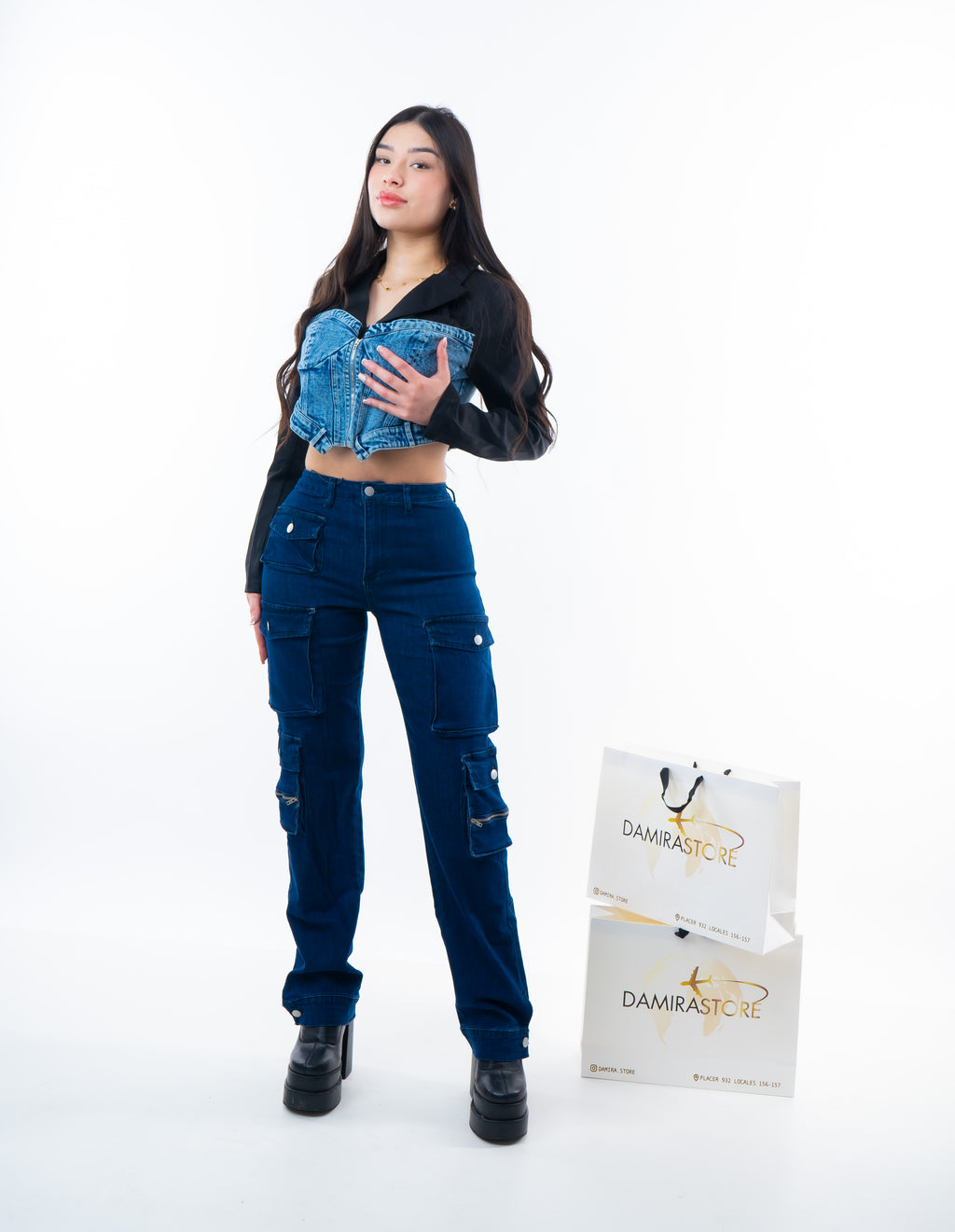 Jean Fashion Nova azul