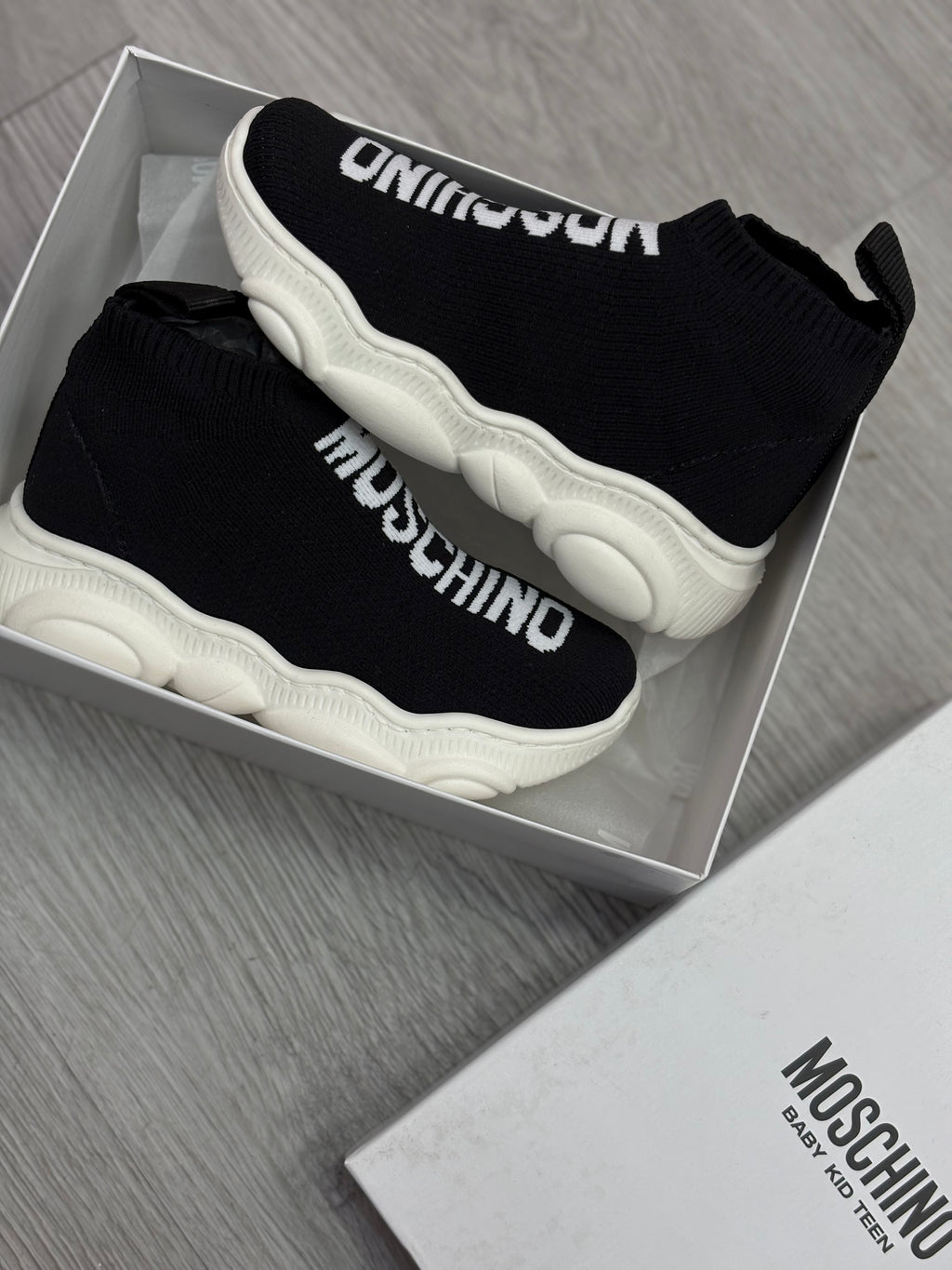 Zapatillas moschino Kids negras