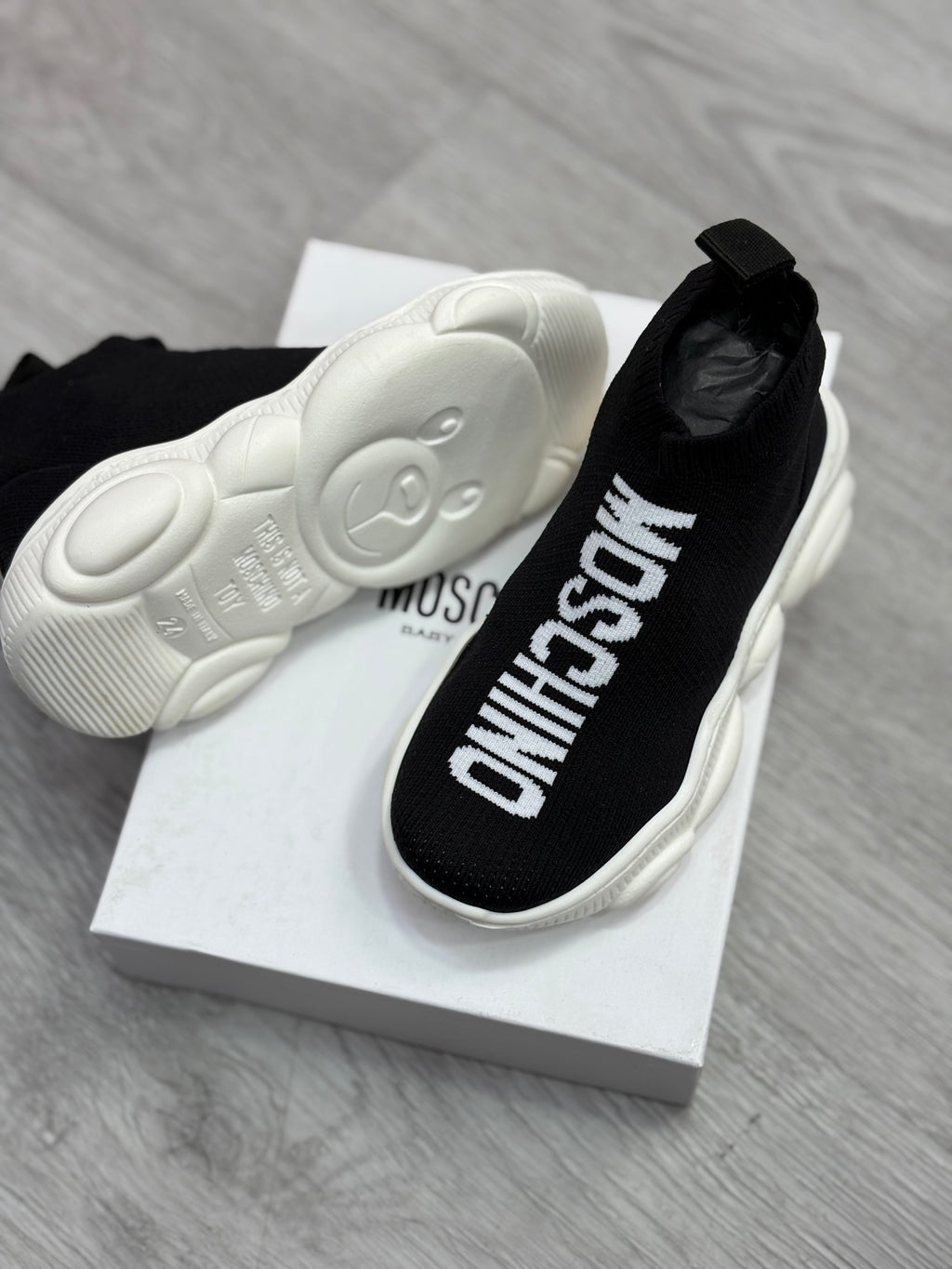 Zapatillas moschino Kids negras