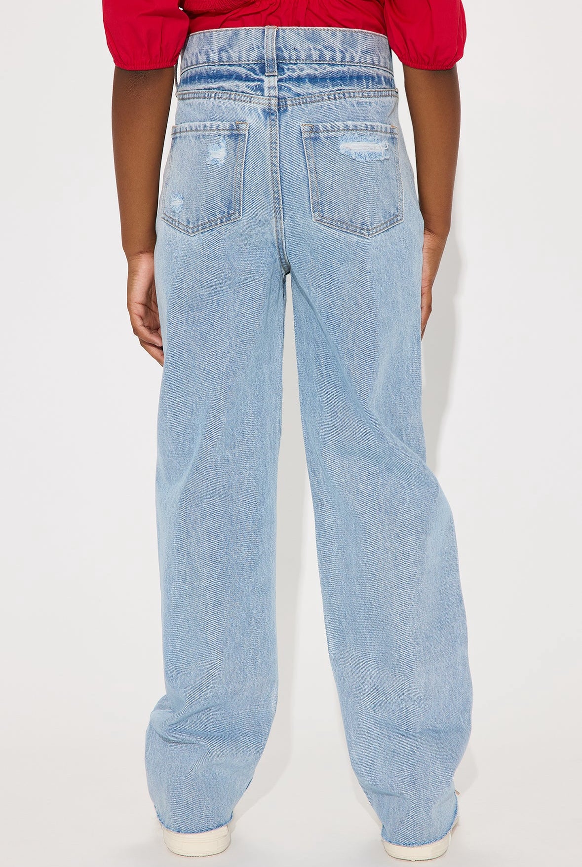 Jean Fashion Nova Kids celeste