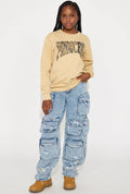 Jeans Fashion Nova Kids celeste