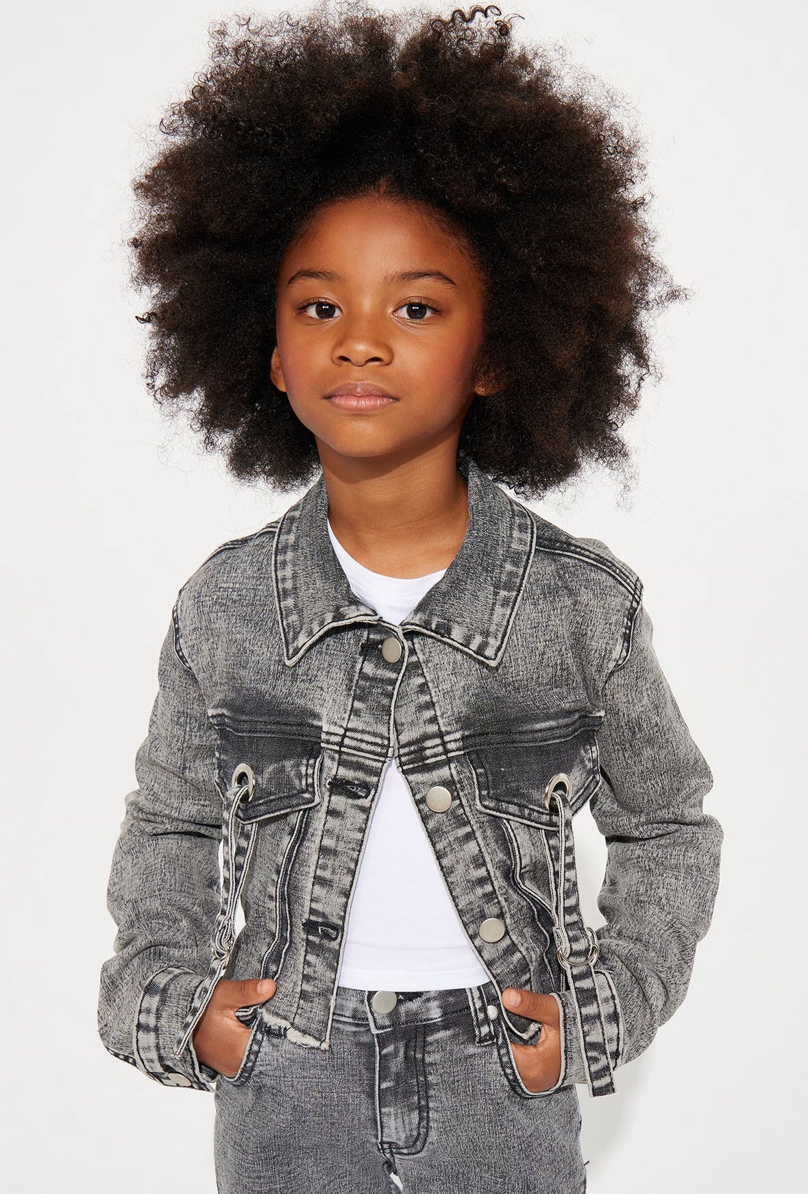 Conjunto Fashion Nova Kids negro