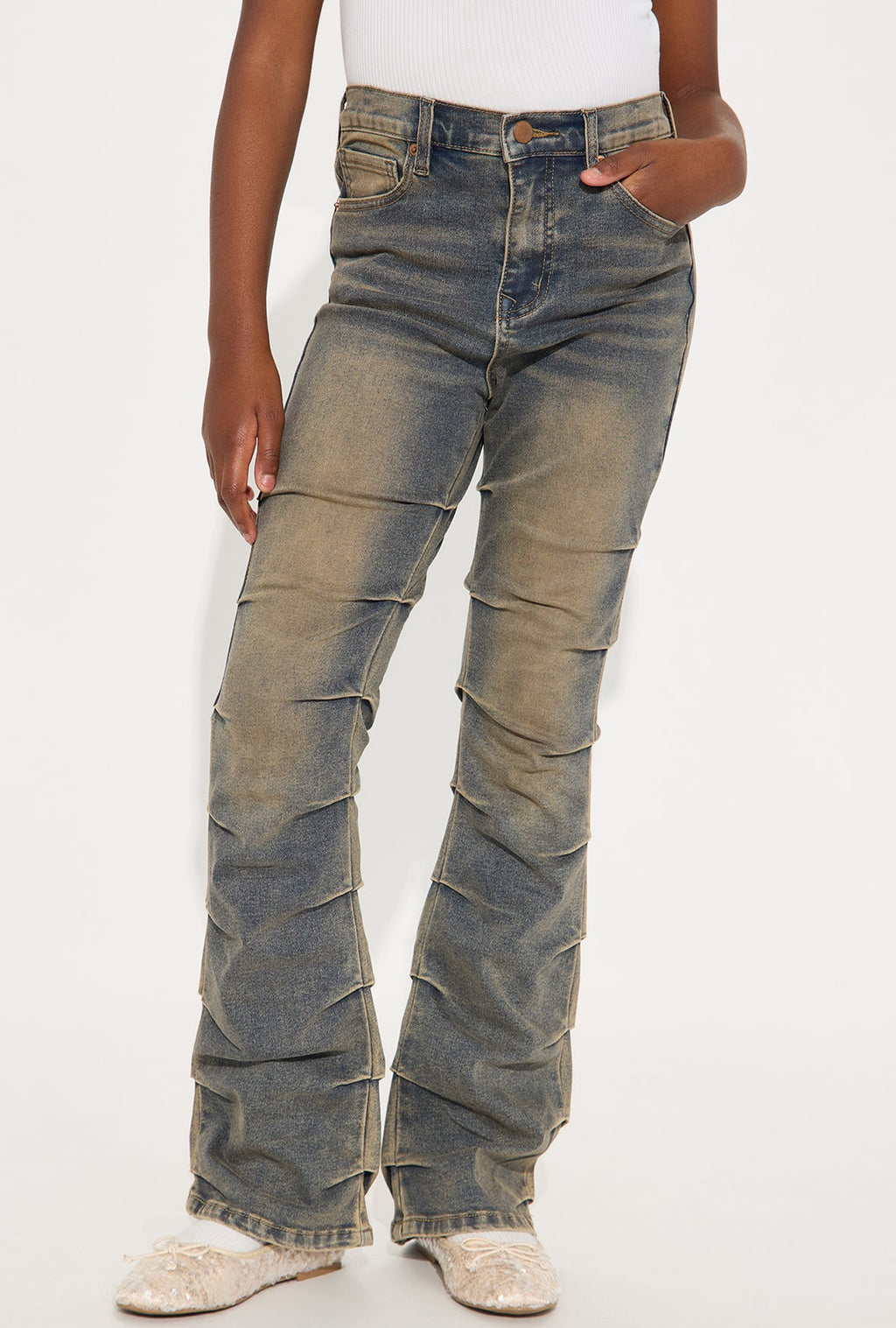 Jeans Fashion Nova Kids verde