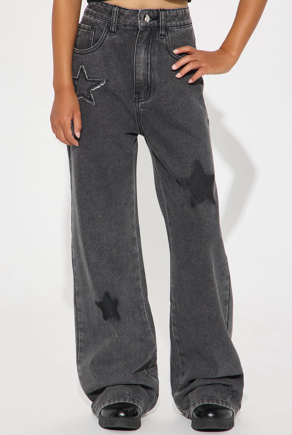 Conjunto Fashion Nova Kids gris