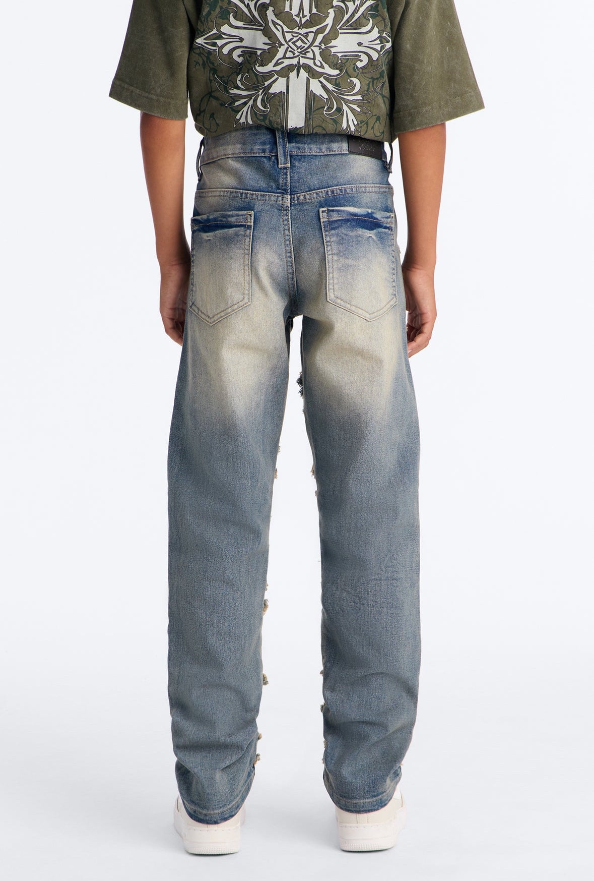 Jeans Fashion Nova Kids verde