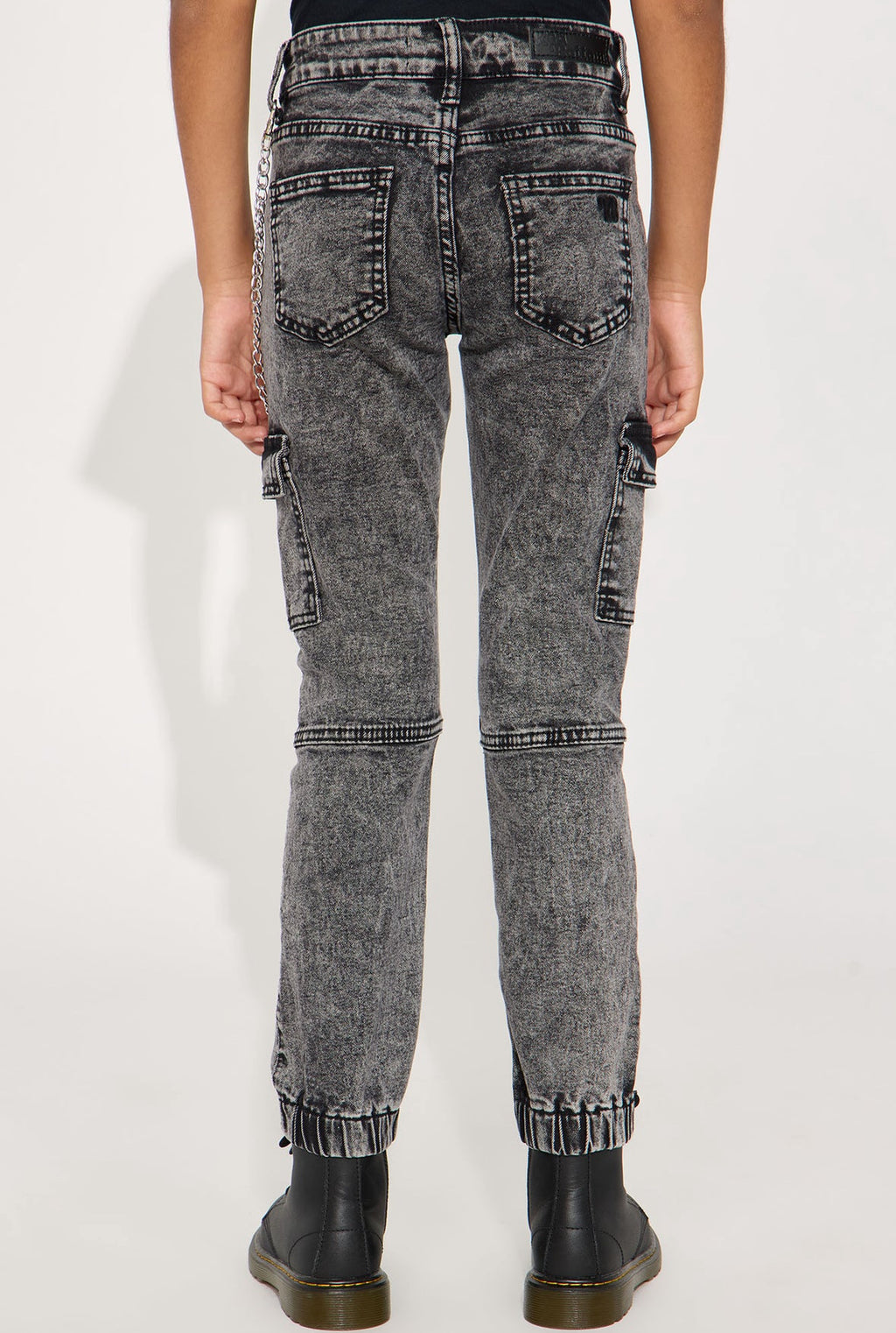 Jean Fashion Nova Kids gris