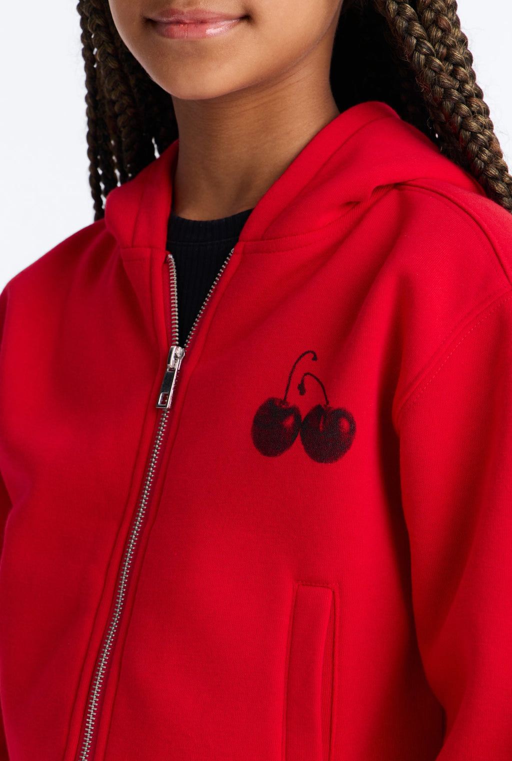 Poleron Fashion Nova Kids Cherry