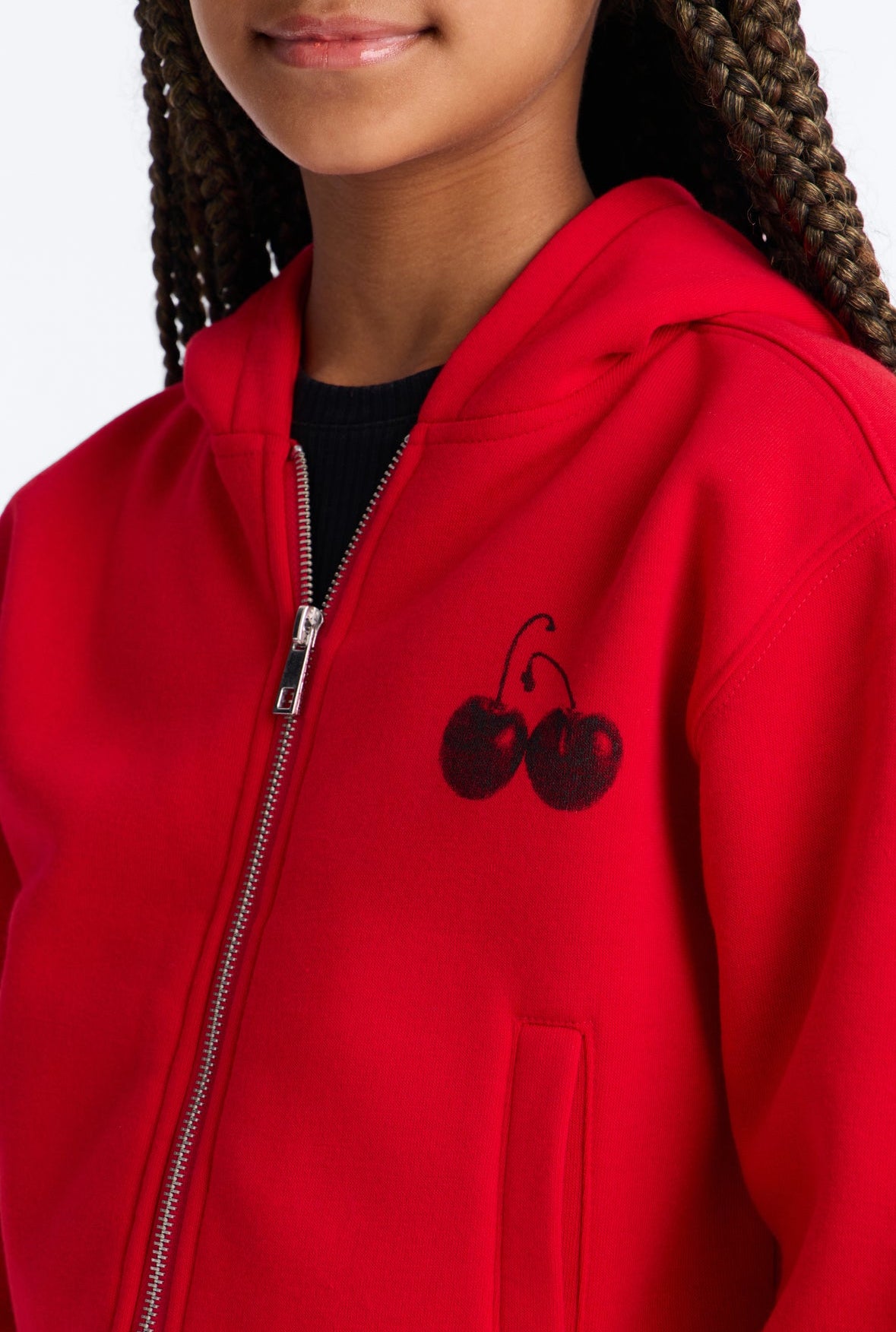 Poleron Fashion Nova Kids Cherry
