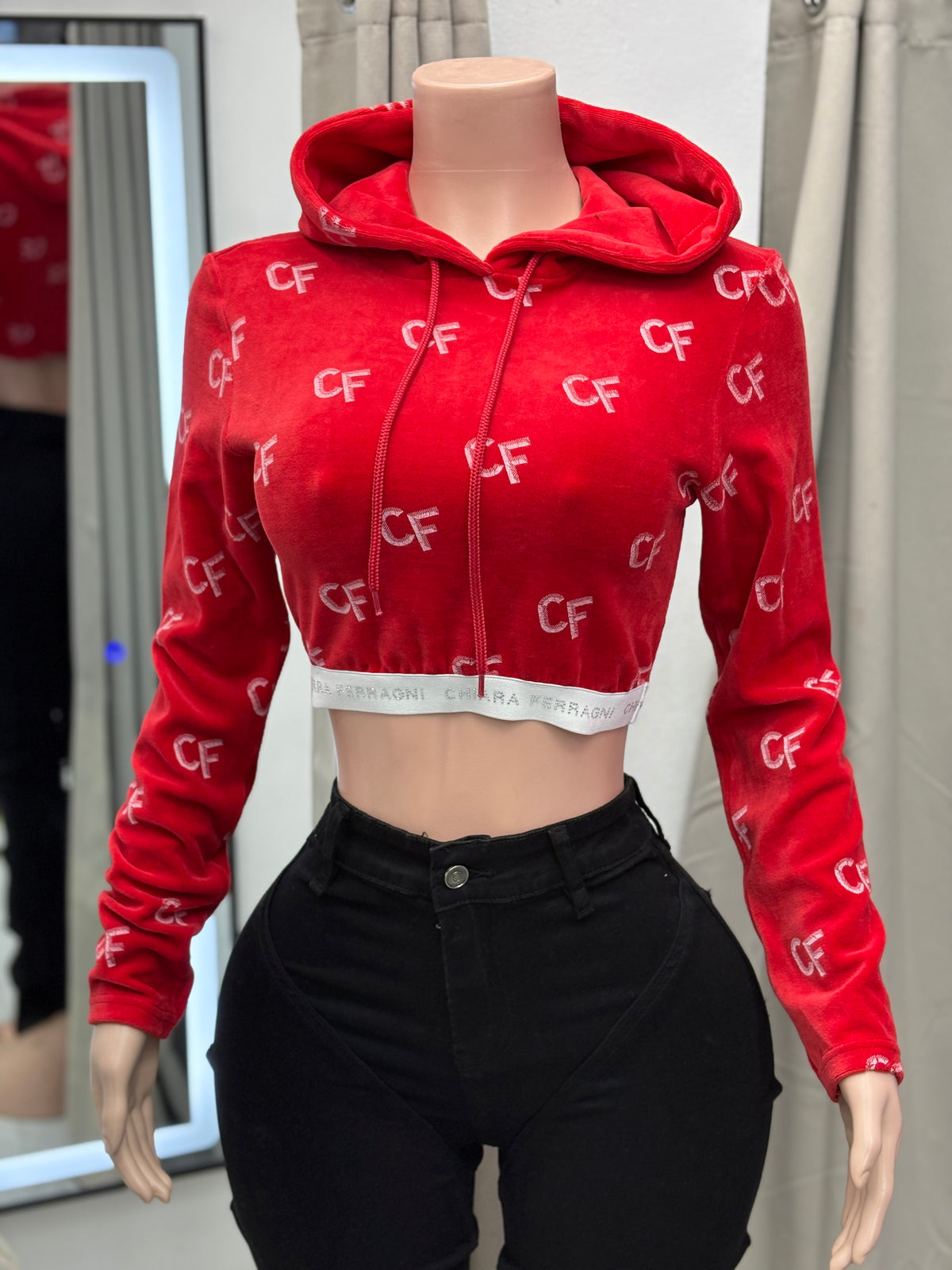 Poleron Chiara Ferragni Rojo