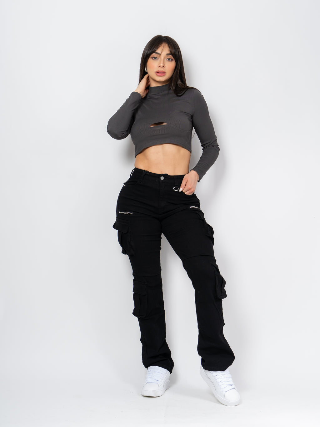 Jeans Fashion Nova Negro