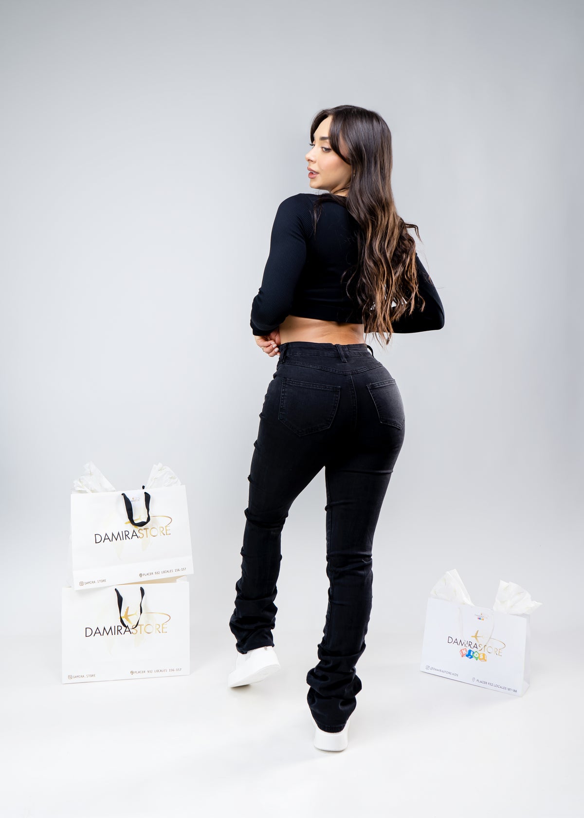 Jeans Fashion Nova Negro